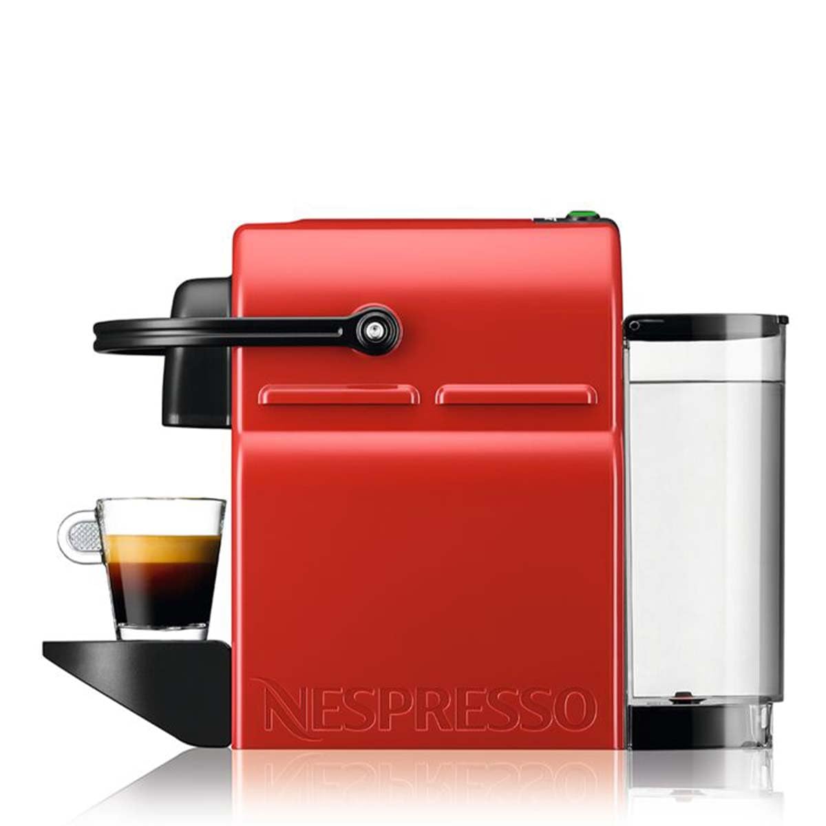 Machine à Café Inissia Rouge - Cafetière Espresso Compacte