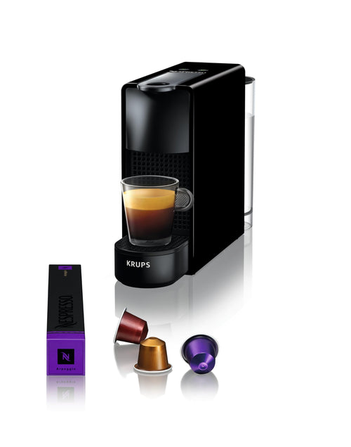 Cafetière à Capsules Essenza Mini Noir - Compacte et Facile d'Utilisation