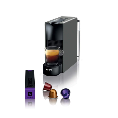 Cafetière à Capsules Essenza Mini Gris Intense - Ultra Compacte