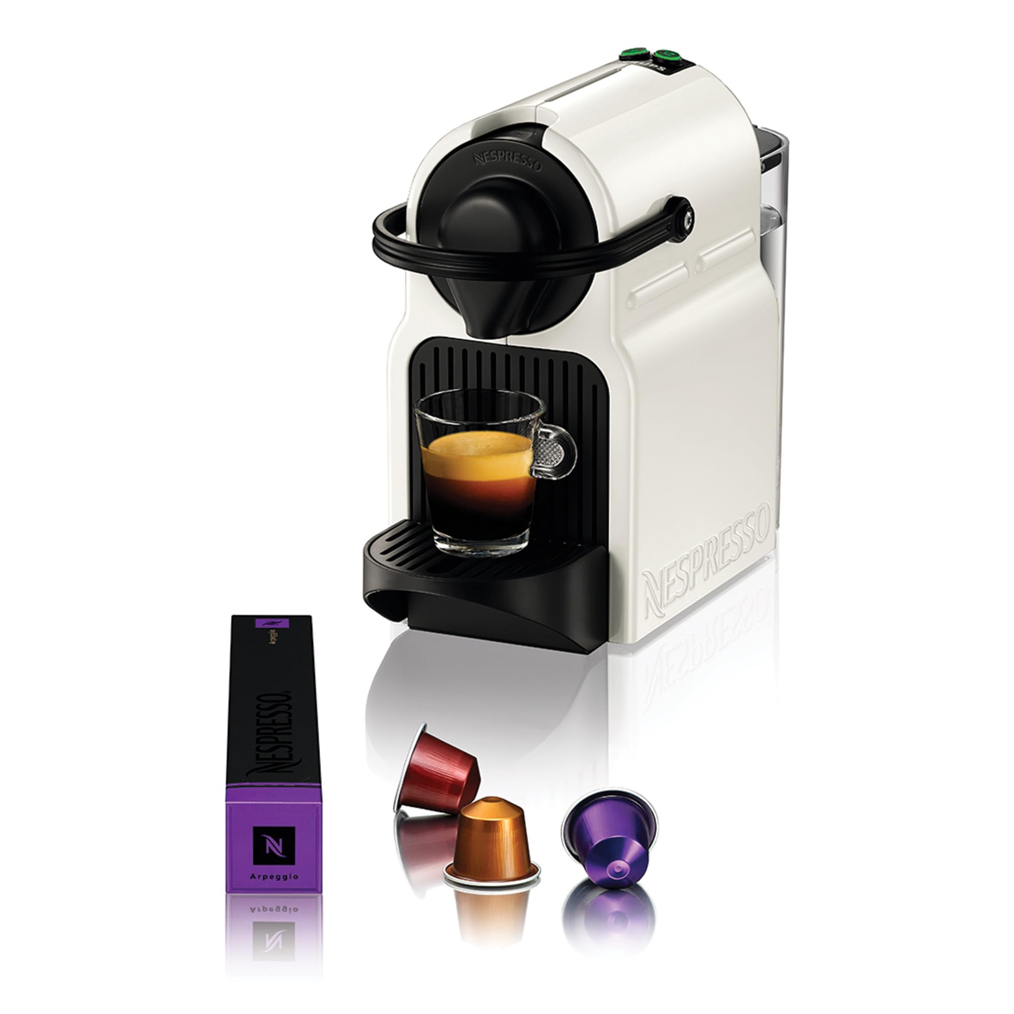 Machine à Café Inissia Blanche - Réparabilité 15 Ans, Garantie 2 Ans